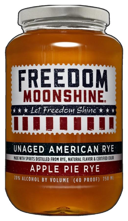 Freedom Moonshine Apple Pie Rye Moonshine 750ml