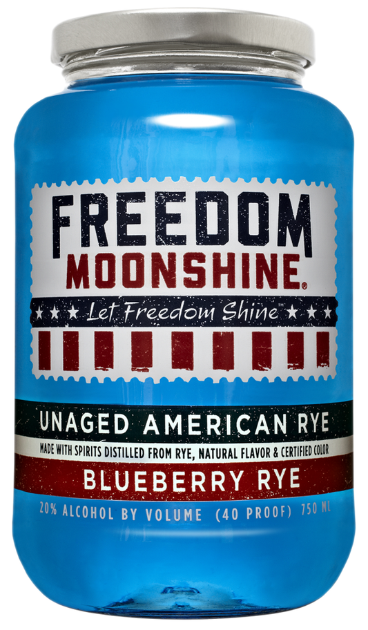 Freedom Moonshine Blueberry Rye Moonshine 750ml