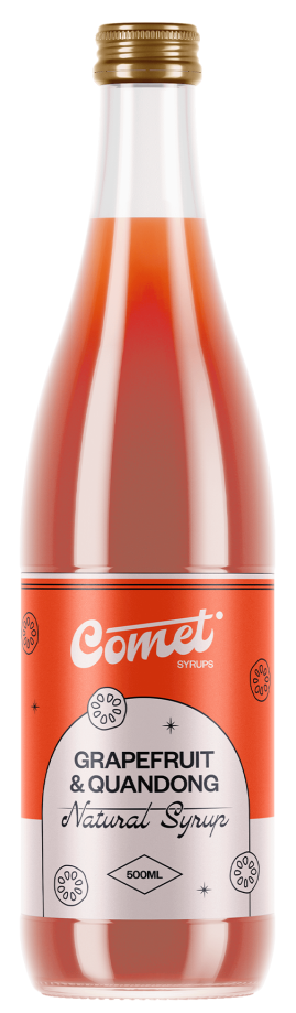 Comet Grapefruit & Quandong Syrup 500ml