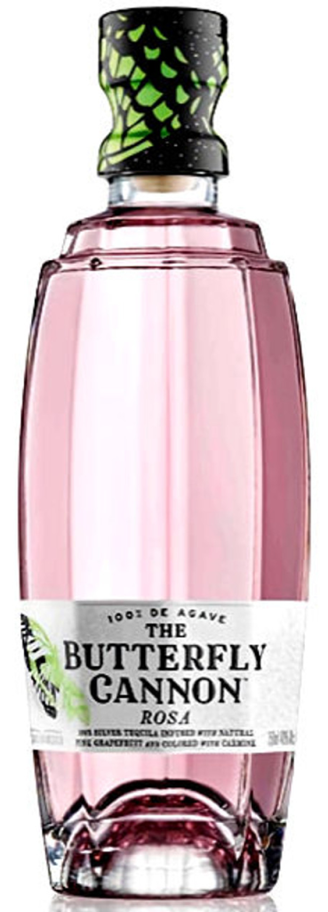 Butterfly Cannon Rosa Tequila 750ml