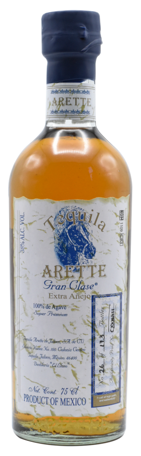 Tequila Arette Gran Clase Extra Anejo Tequila 750ml