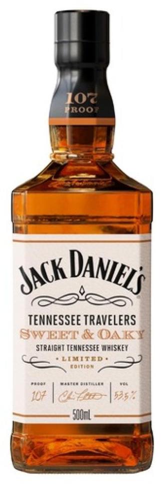 Jack Daniels Tennessee Travelers Sweet & Oaky Whiskey 500ml