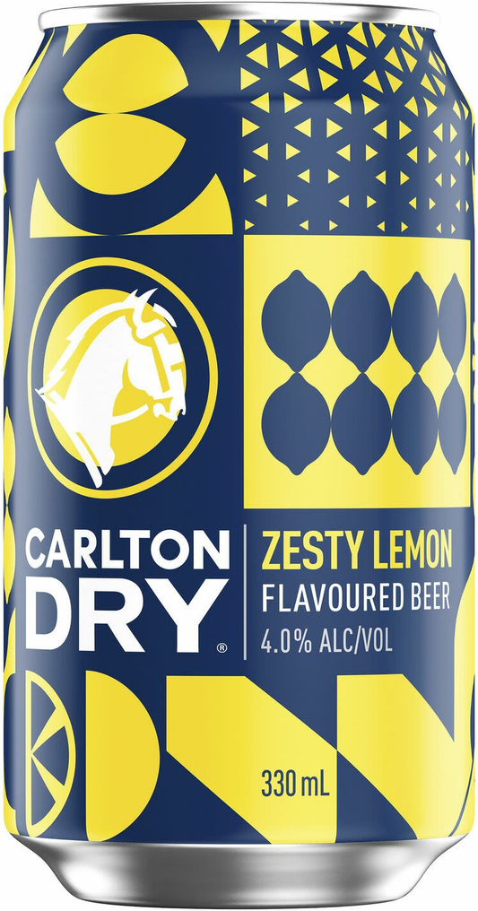Carlton Dry Lemon 330ml