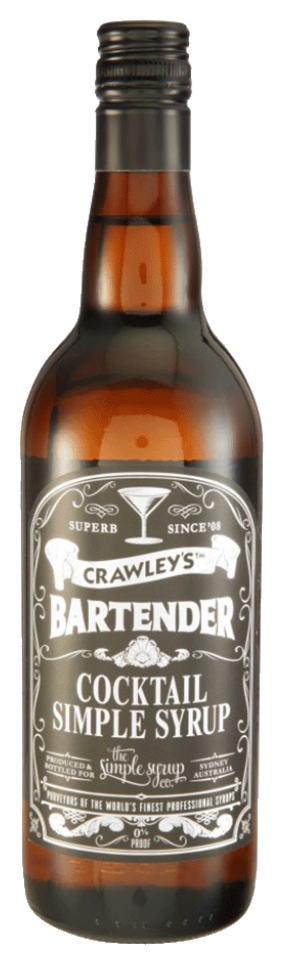Crawleys Bartender Simple Syrup 750ml