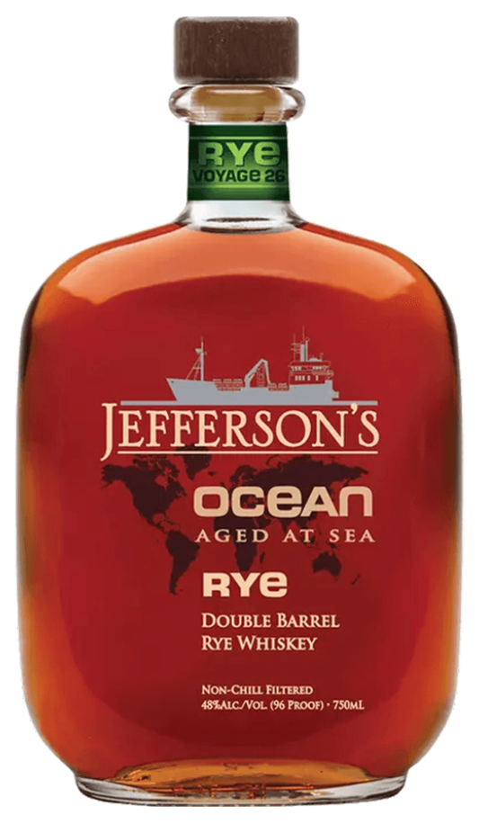 Jefferson's Ocean Aged at Sea Double Barrel Rye Whiskey 750ml