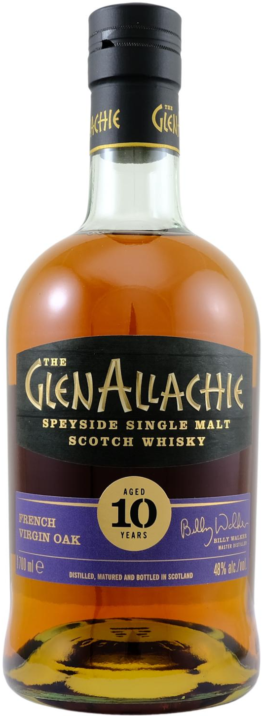 GlenAllachie 10 Year Old French Oak Single Malt Whisky 700ml