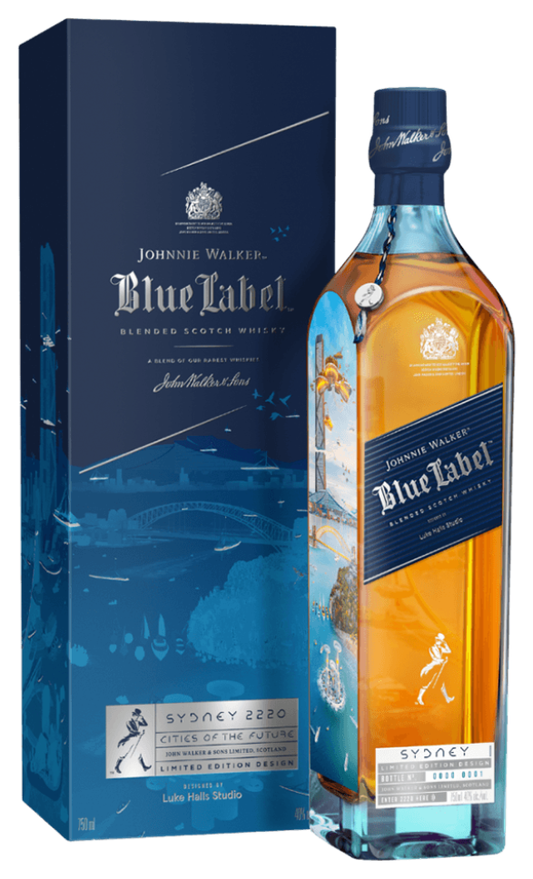 Johnnie Walker Blue Cities of the Future Sydney 2220 Whisky 750ml