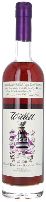 Willett 10 Year Old Cask Strength Single Barrell Cerbaco #2 Whiskey 700ml