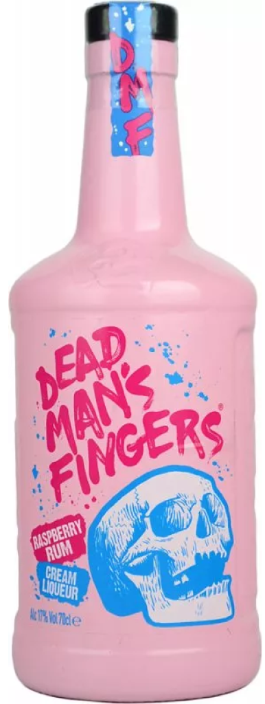 Dead Man's Fingers Raspberry Rum Cream Liqueur 700ml