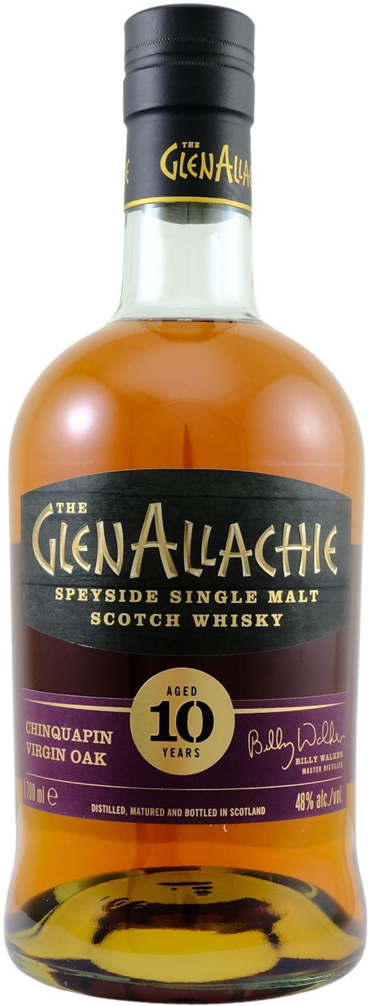 GlenAllachie 10 Year Old Chinquapin Single Malt Whisky 700ml