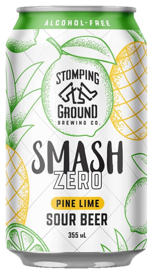 Stomping Ground Pine Lime Alcohol Free Smash 355ml