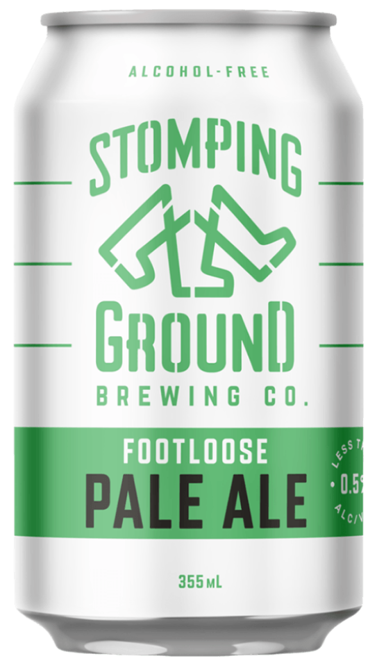 Stomping Ground Footloose Alcohol Free Pale Ale 355ml