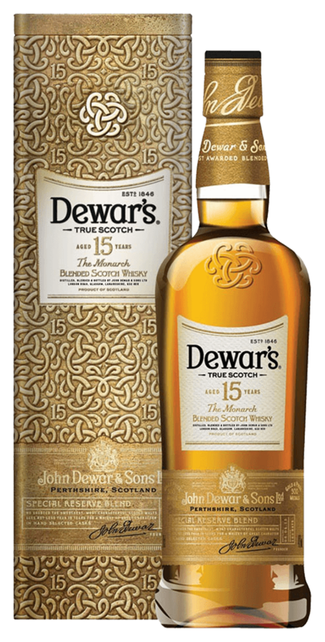 Dewar's 15 Year Old Scotch Whisky Gift Tin Box 700ml