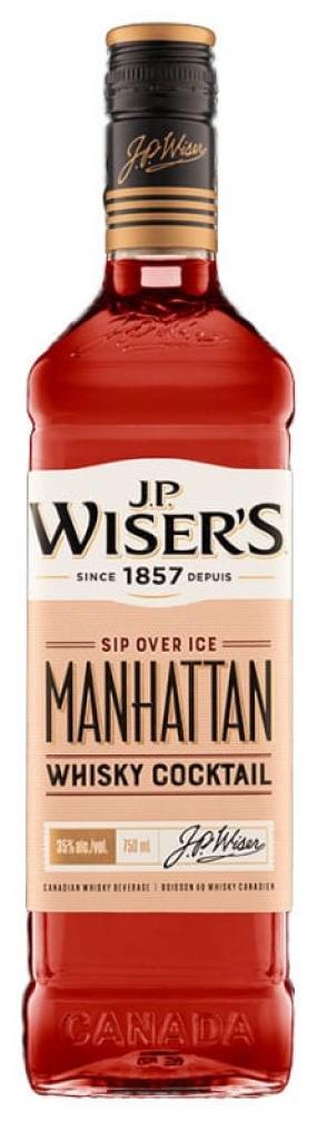 JP Wisers Manhattan Whisky Cocktail 750ml
