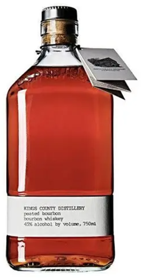 Kings County Peated Bourbon Whisky 750ml