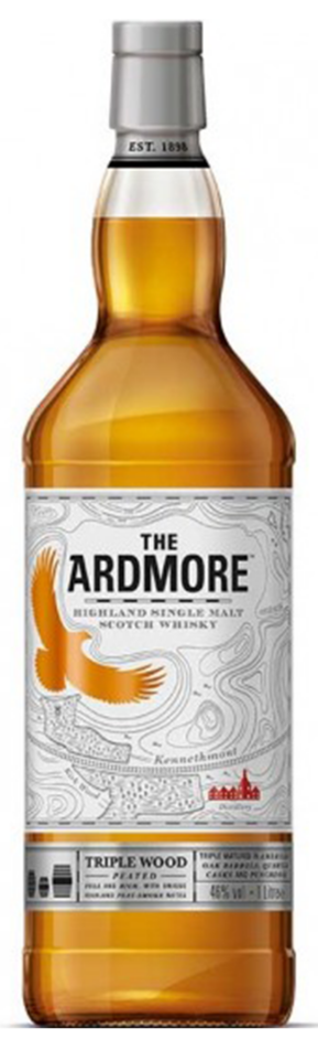 Ardmore Triple Wood Peated Single Malt Scotch Whisky 1lt