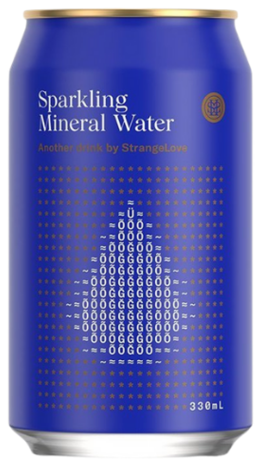 Strangelove Sparkling Mineral Water 330ml