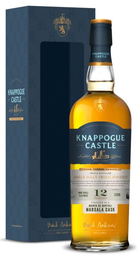 Knappogue Castle 12 Year Old Marsala Cask Single Malt Whiskey 700ml