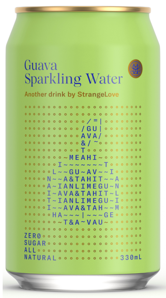 Strangelove Guava Sparkling Water 330ml
