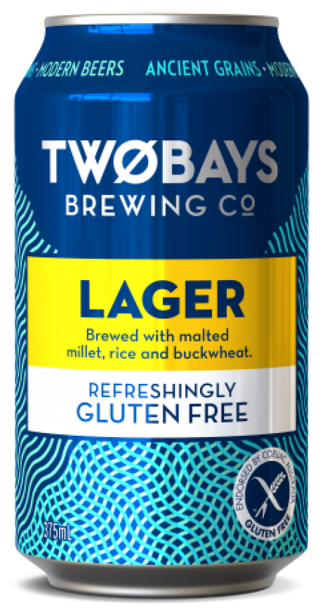 Two Bays Brewing Co Gluten Free Lager 375ml