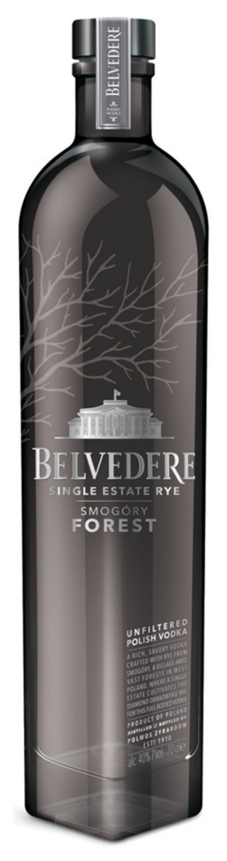 Belvedere Single Estate Rye Smogory Forest Vodka 700ml