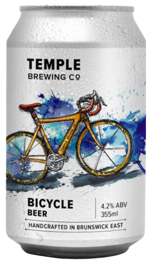 Temple Brewing Bicycle Beer 355ml