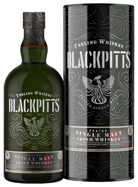 Teeling Blackpitts Peated Irish Whiskey 700ml
