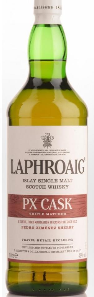 Laphroaig PX Cask Single Malt Scotch Whisky 1lt