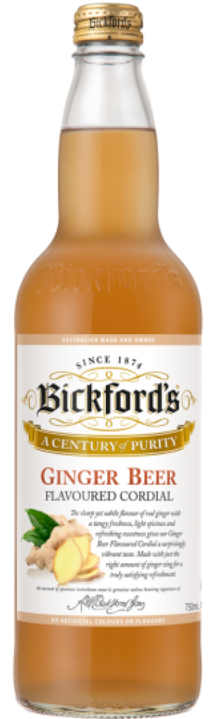 Bickfords Ginger Beer Cordial 750ml