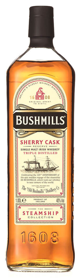 Bushmills Steamship Collection Sherry Cask Irish Whiskey 1lt