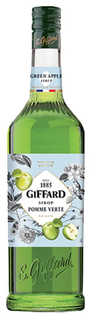 Giffard Green Apple Syrup 1lt