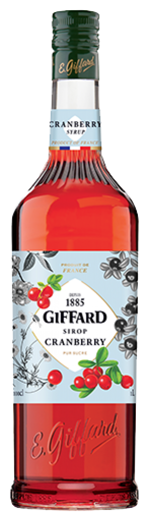 Giffard Cranberry Syrup 1lt