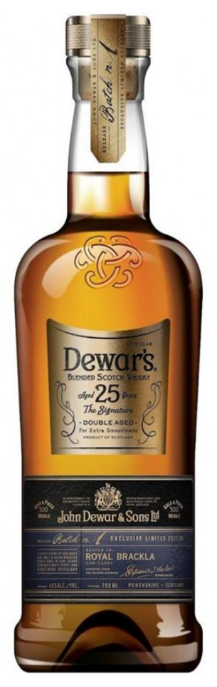 Dewar's 25 Year Old Blended Scotch Whisky 750ml