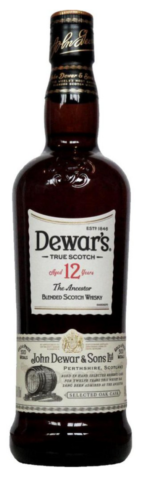 Dewar's Ancestor 12 Year Old Blended Scotch Whisky 700ml
