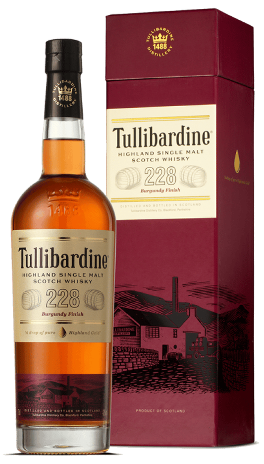 Tullibardine 228 Burgundy Finish Scotch Whisky 700ml