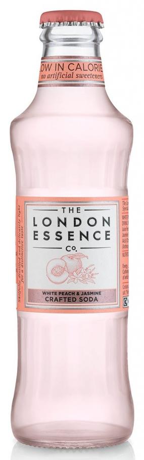 London Essence Peach & Jasmine Soda Water 200ml