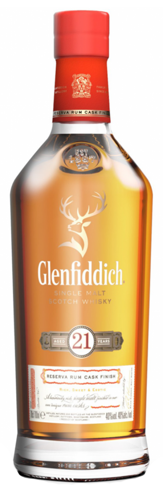 Glenfiddich 21 Year Old Gran Reserva Single Malt Whisky 700ml