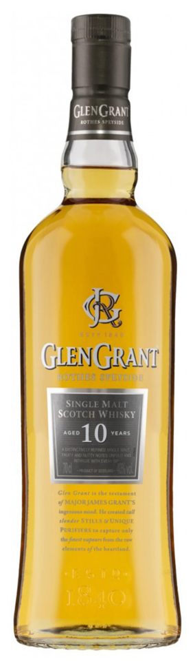 The Glen Grant 10 Year Old Single Malt Scotch Whisky 700ml