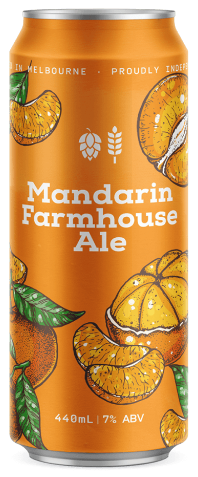 Fury and Son Brewing Mandarin Farmhouse Ale 440ml