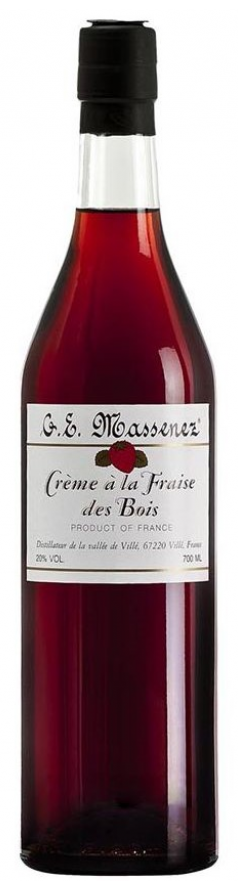 Massenez Wild Strawberry Fraise Des Bois Liqueur 700ml