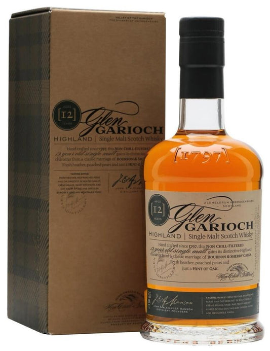 Glen Garioch 12 Year Old Single Malt Scotch Whisky 700ml