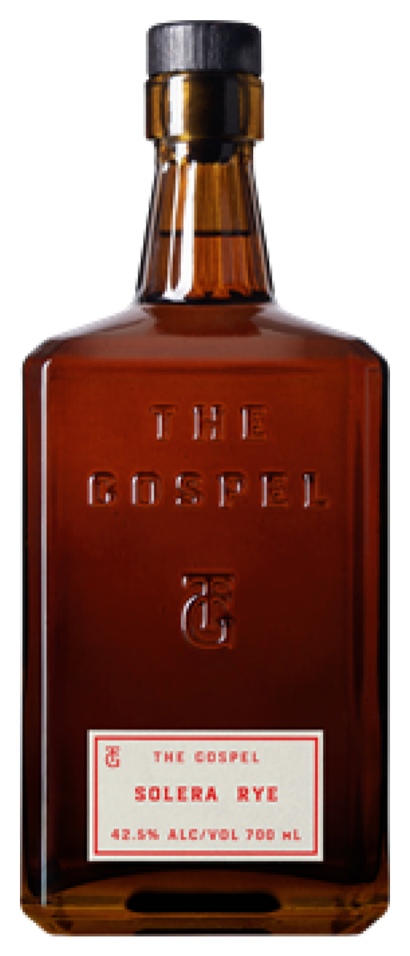 The Gospel Solera Rye Whiskey 700ml