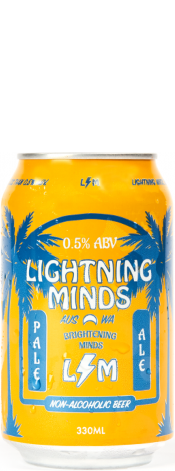 Lightning Minds Non Alcoholic Pale Ale 330ml