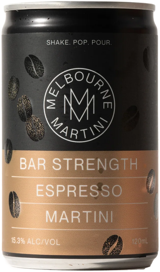 Melbourne Martini Bar Strength Espresso Martini 120ml