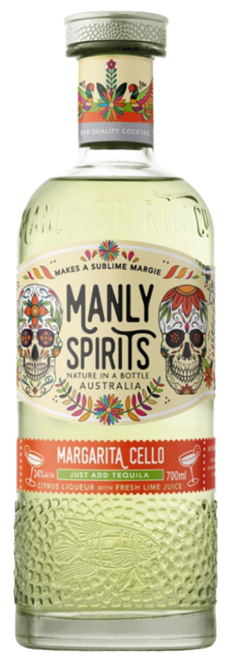 Manly Spirits Margarita Cello 700ml