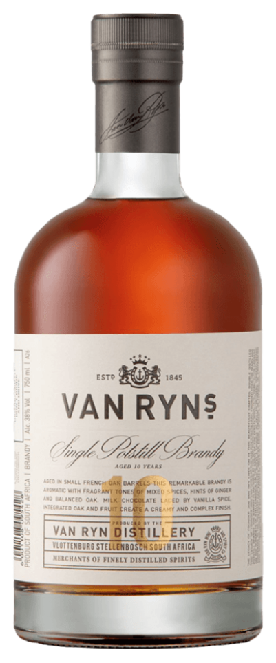 Van Ryn's 10 Year Old Brandy 750ml