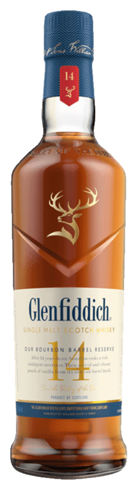 Glenfiddich 14 Year Old Bourbon Barrel Single Malt 700ml
