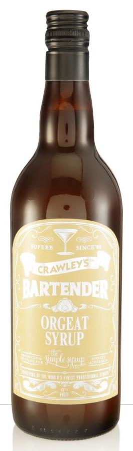 Crawleys Bartender Orgeat Syrup 750ml