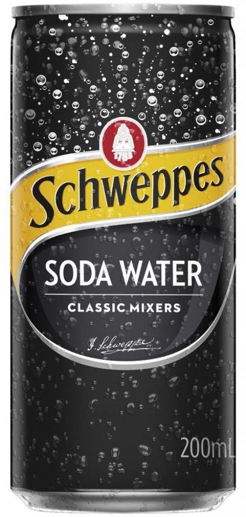 Schweppes Classic Mixer Soda Water 200ml