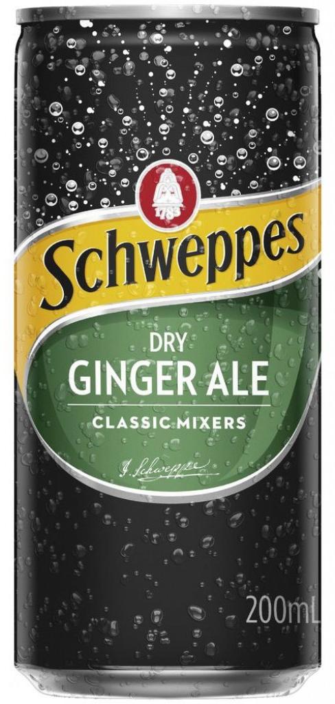 Schweppes Classic Mixer Dry Ginger Ale 200ml